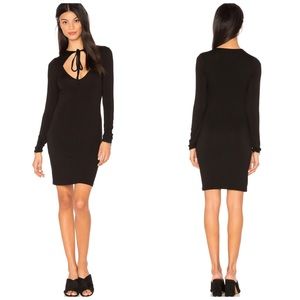 Revolve Clayton Aubrey Black Dress New With Tags LBD Goth New Tags Small